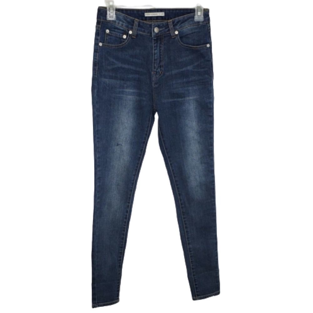AG x ALEXA CHUNG jeans high rise stretch skinny‎ blue 25